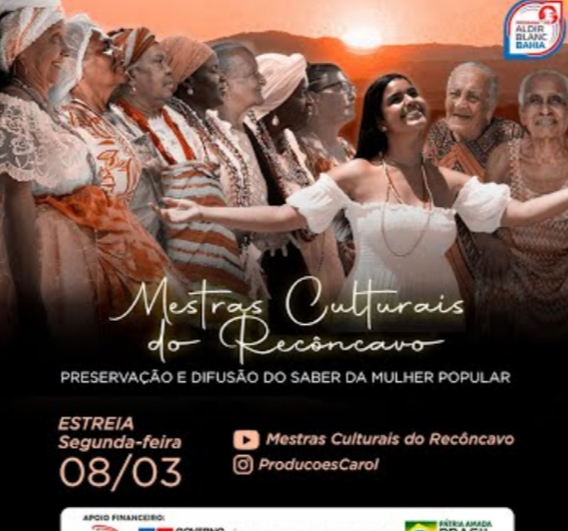 INTERPRETAÇÃO NO DOCUMENTÁRIO “MESTRAS CULTURAIS DO RECÔNCAVO” EM 2021